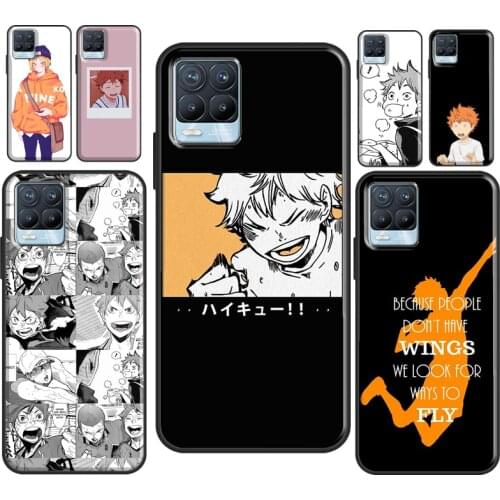 Haikyuu Hinata Shouyou For OPPO Realme C21 C3 C15 X2 6 7 Pro GT Neo Case For OnePlus 9 Pro Nord 8T 8 Pro Cover