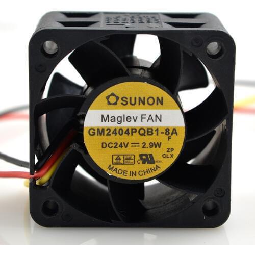 Jianjun FOR SUNON GM2404PQB1-8A 24V 3.9W 40*40*28 3-lines inverter cooling fan