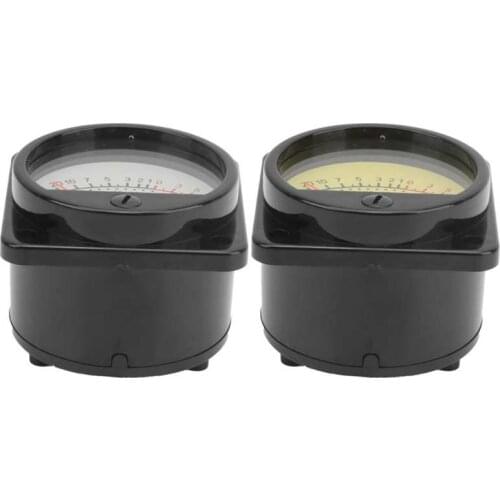 45mm Round Pointer VU Meter Head LED Backlight Audio Level Power Tester Head