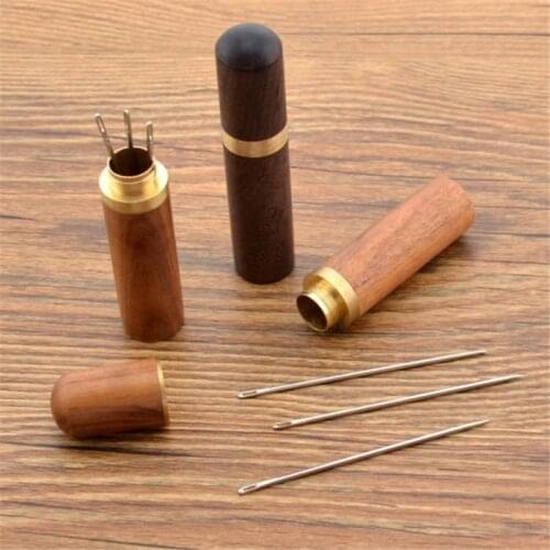 Multifunction Rosewood Wood Toothpick Holder Box Needle box Bucket Case Hiking Portable Craft Handmade Gift Indoor Outdoor Use