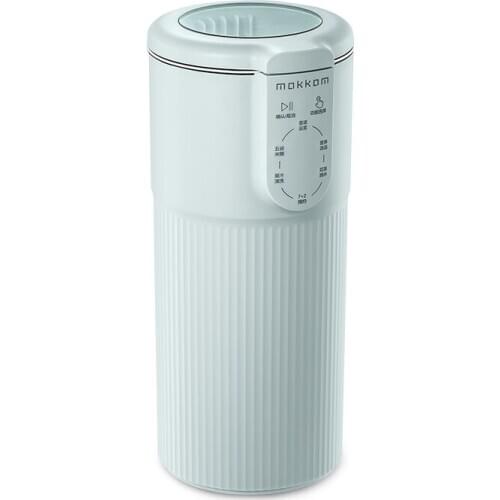 Mokkom Mini Soymilk Maker Food Blender Multifunction Soymilk Rice Paste Juice Soup Mixer 300ml 1-2 Person Soy Milk Machine