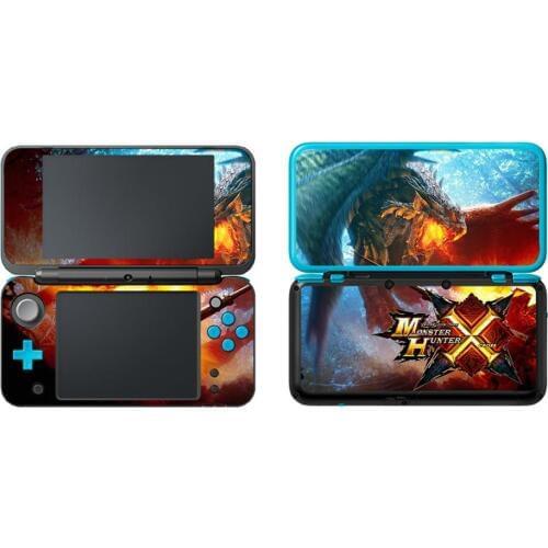 Monster Hunter Decal Skin Sticker Cover for New 2DS LL XL Skin Sticker for Nintendo 2DSLL Vinyl Skin Sticker Protector