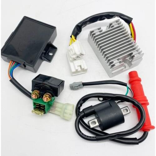 New CDI Ignition Coil Relay Voltage Regulator For KAZUMA 500 500CC ATV Quad Electric Parts
