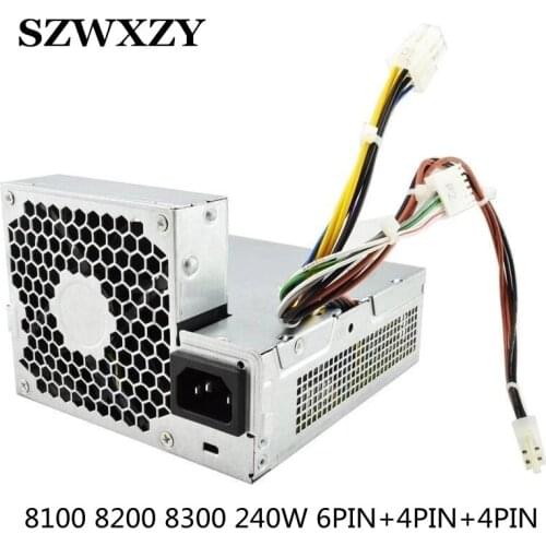 NEW Original 611481-001 611482-001 For HP Compaq Elite 8100 8200 8300 SFF D10-240P1A 240W Power Supply 503376-001 508152-001