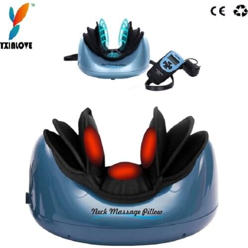 Airbag Kneading neck massage Pillow Electric Infrared thermotherapy shoulder neck care Vertebra therapy neck massager