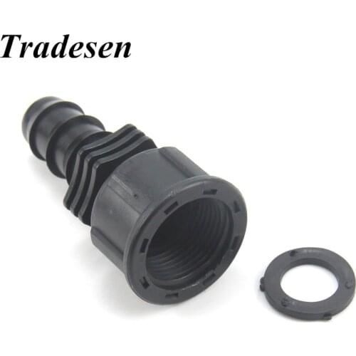 5Pcs Garden hose 16mm 20mm to 1/2 "3/4" Female Connector Barbed Plastic Hose Fitting Micro Irrigation Adapter