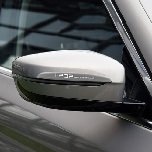 6pcs Car Door Anti-collision Strip for Mitsubishi Outlander 16-19 Dedicated Rubber Styling Moulding Mirror Door Protection