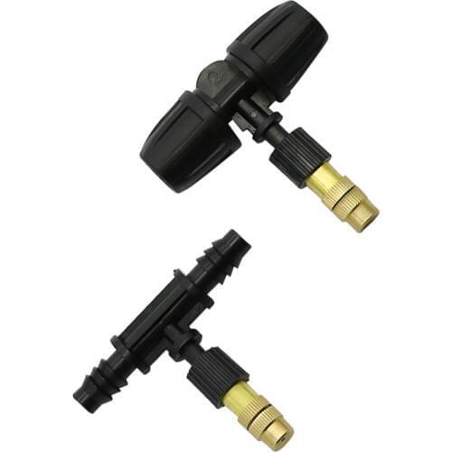 Agriculture Brass micro Mist nozzle Garden Greenhouse Irrigation Fruit tree Atomized cooling Sprinkler 100 Pcs