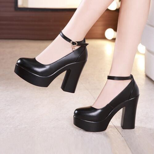 13CM super high hate sky high catwalk show round head thick with thick waterproof platform T Taiwan cheongsam model shoes women