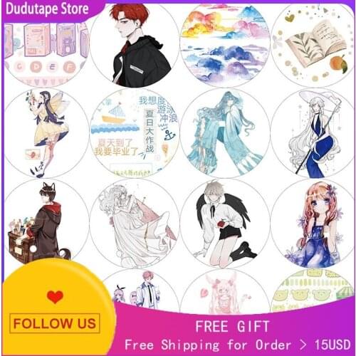 Journal Washi Tape Sticker Character Domestic Fulite Oil Roll
