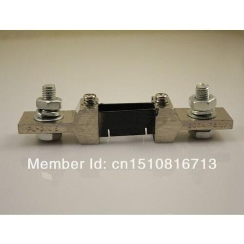 10PCS Shunt Resistor for DC 200A 75mV Current Meter Ammeter