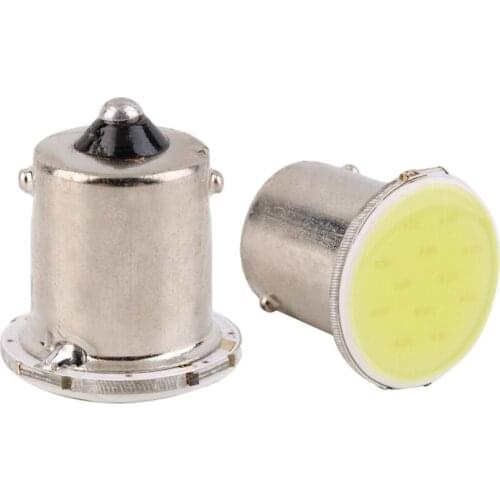2pcs super White 1156 COB LED parking Reverse Backup Light car Lamp Bulb DC 12V hot selling