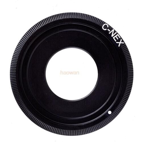 C-nex C mount 16mm 1/2" 2/3"Lens to e mount Adapter Ring for NEX-C3/5/5N/6/7 a7 a9 a7r a7ii a5100 a6000 a6300 a6500 camera