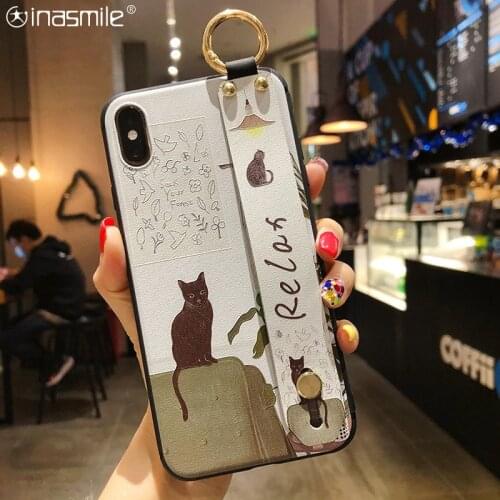 Gorgeous Phone Holder Case Cover For OPPO Reno 2z 2f 3 4 Lite 4z Soft Case For Realme 5S 5i 5 Pro 6 7 C2 C11 X XT X2 K3 K5 A1K