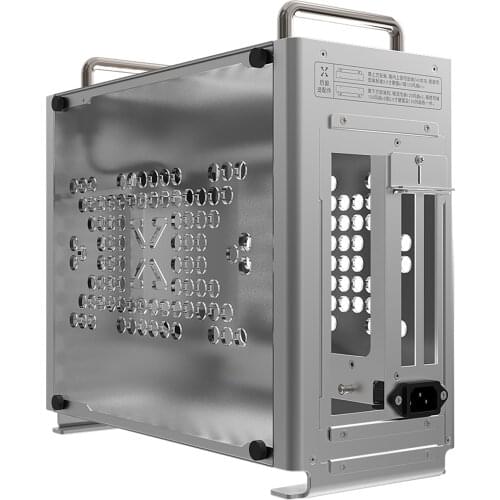 Braveman ZZAW Aluminum Alloy Mini ITX Computer Case Desktop PC Chassis B2 PLUS for DIY installation Home use gaming