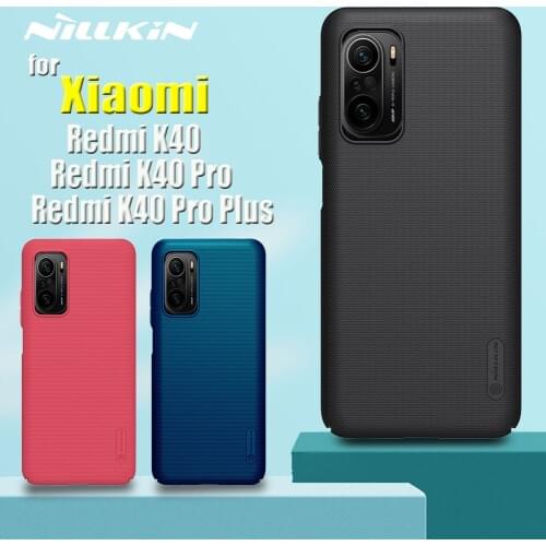 For Xiaomi Redmi K40 Pro Plus 5G Case Casing NILLKIN Frosted Shield Hard Plastic Back Cover on Redmi K40 Pro+ Coque Funda