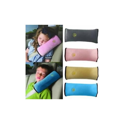 Baby Pillow Car Safety Belt & Seat Sleep Positioner Protect Shoulder Pad Adjust Vehicle Seat Cushion For Kids Baby Playpens
