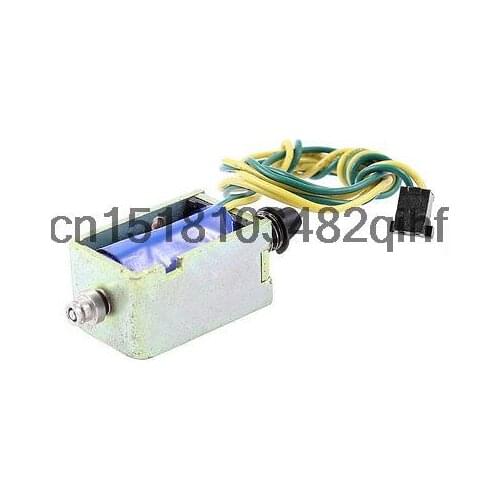 DC 12V 0.63A 2mm/450g 5mm/250g Open Frame Push Pull Type Solenoid Electromagnet