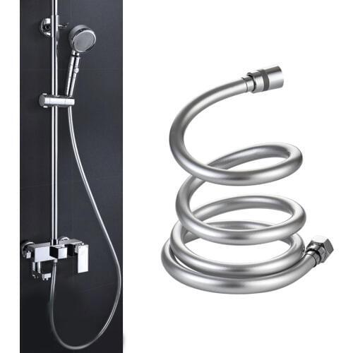 Hot sale PVC High Pressure 1.5m/2m Thickening anti-winding Smooth Shower Hose For Bath Handheld Shower Head Flexible Shower Hose