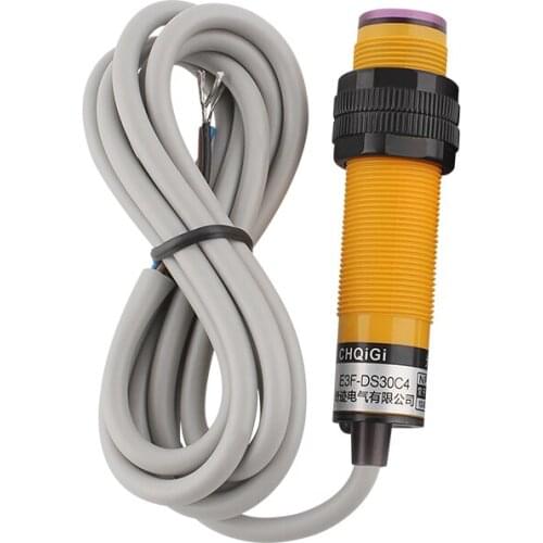 Infrared Diffuse Reflection Photoelectric Switch E3F-DS30C4 Three-Wire NPN Normally Open Proximity Sensor 24V