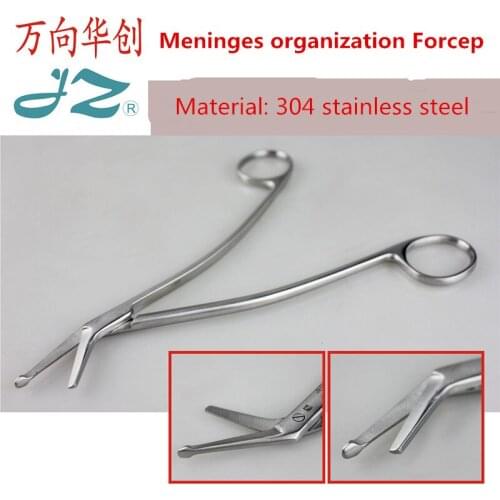 JZ Neurosurgical surgical instruments medical meningeal tissue scissors trigeminal cutter head Brain periosteum micro surgery