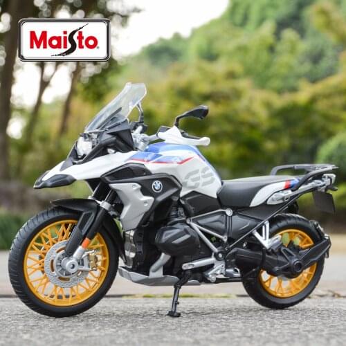 Maisto 1:12 BMW R1250 GS Die Cast Vehicles Collectible Hobbies Motorcycle Model Toys