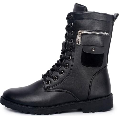 Ligentleman Men's Motorcycle Boots