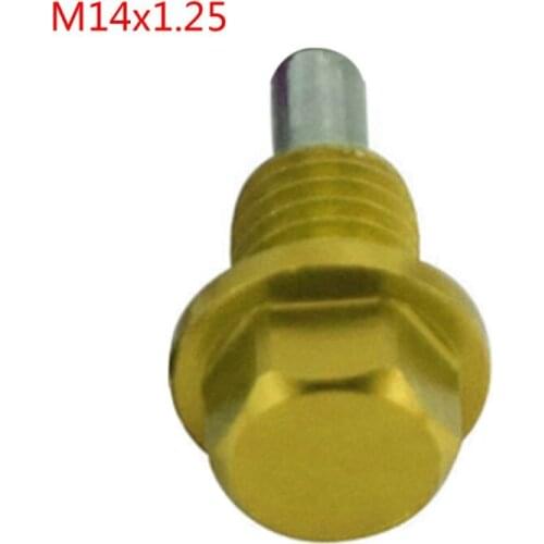 M12x1.5 M12x1.25 M14x1.5 Aluminum Alloy Magnetic Oil Drain Plug &Oil Drain Plug