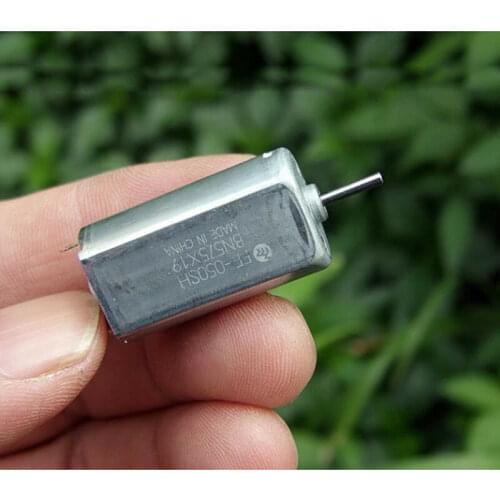 Motor DC5V-12V Mini FF-050SH Electric-motor 14500RPM Precious Metal Brush Mute Large Torque Long Shaft for Audiovisual Equipment