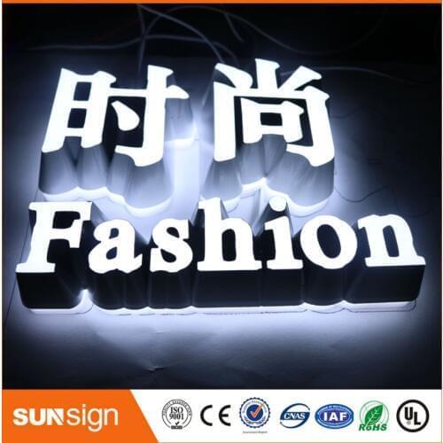 Custom super quality high brightness led hair cuts sign
