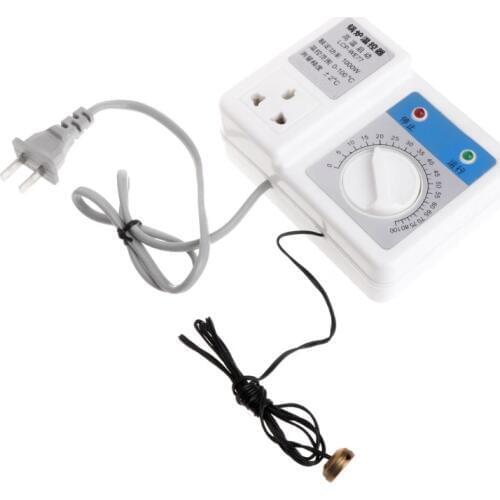 OOTDTY 220V 1000W Boiler Thermostat Regulator Circulating Pump Temperature Controller