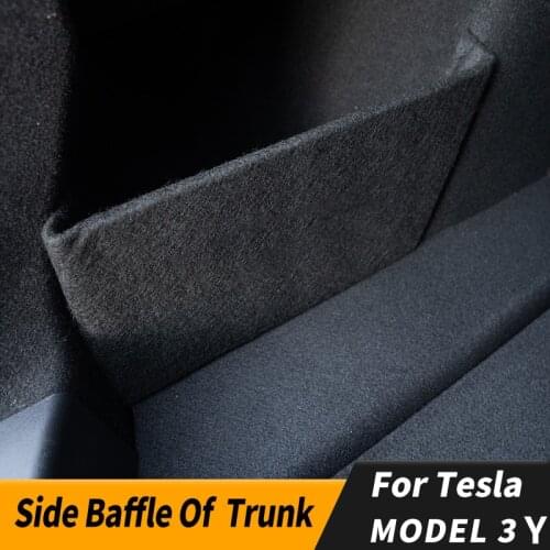 Model3 Y Trunk Boot Baffle For Tesla Model 3 Accessories 2021 Trunk Partition Parts Car Tail Box Storage Baffle Model Three