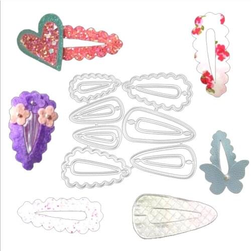 Hairpin Metal Cutting Dies Stencil Scrapbooking DIY Album Stamp Paper Card Embossing Decoration