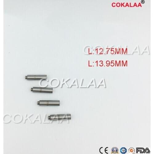 A+ Quality 10 pieces Dental handpiece Push Button shaft spindle longer short handpiece Shaft spindle13.95mm