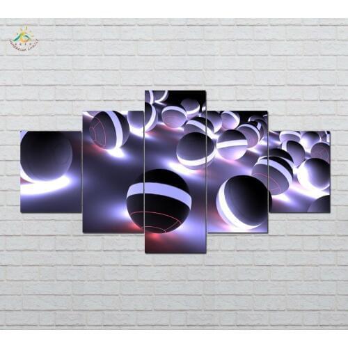 Technological Ball Modern Wall Art Pictures HD Printed Canvas Painting Modular Pictures HD Paints Home Decoration