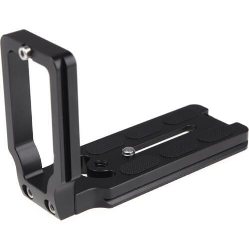Andoer Universal MPU100 Quick Release L Plate Bracket Suitable for Camera Benro Arca Swiss Most Ball Heads