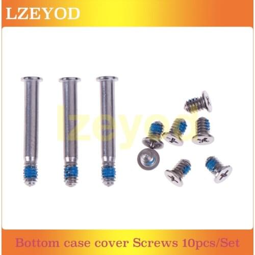 1 set For MacBook Pro 13" 15" 17" D Shell Screw For Macbook A1278 A1286 A1297 Computer Bottom Case Cover Screws