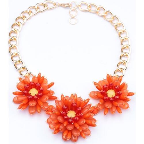 Uer N00615 Big Discount Wholesale High Quality Fashion Women Coral Beaded Necklaces