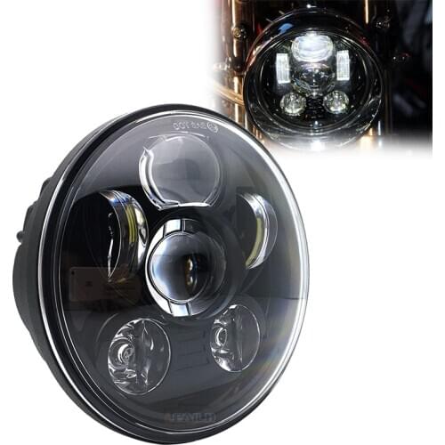 1 pcs Headlight 5.75 Inch Motorcycle Projector moto Led High beam low beam For Honda VTX 1300 1800 For Iron 883 Dyna