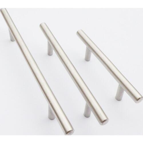 20Pcs Cabinet Hardware Stainless Steel Bar Pull Handle and Knobs (C.C..224mm Length:350mm)