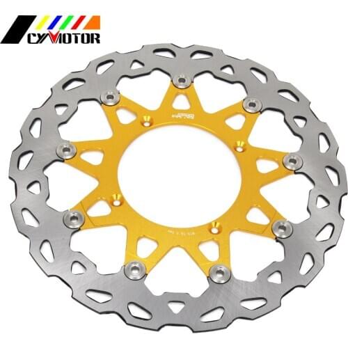 320MM Floating Wavy Brake Discs Rotor For SUZUKI RMZ250 RMZ450 RMX450 RMZ RMX 250 450 2005-2015 05 06 07 08 09 10 11 12 13 14 15