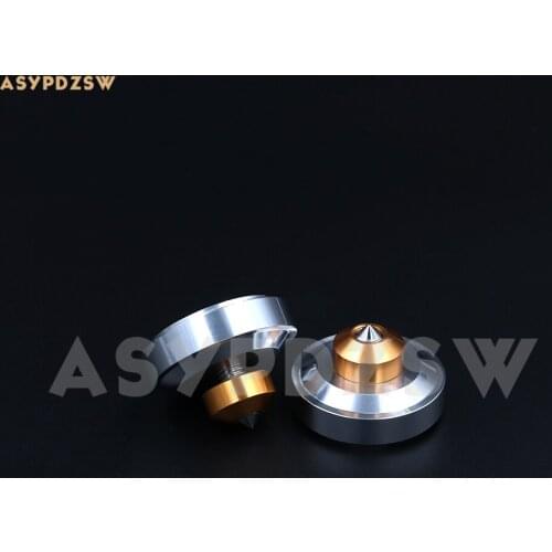 4PCS 39*26 Aluminum silver Power amplifier feet/Speaker shock pad/damping spikes/spike