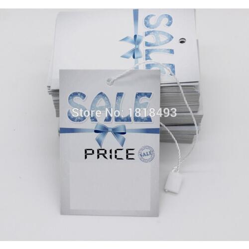 Free shipping sale price tag/blank hang tag/clothing paper tag/custom garment printed tag/clothing label/main label 200 pcs