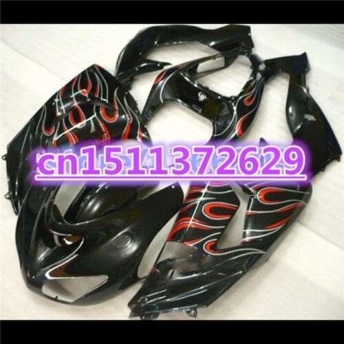 Free customize bodywork ZX10R 2006 2007 motorcycle fairings For Kawasaki Ninja ZX10R 06 07 red black body kit