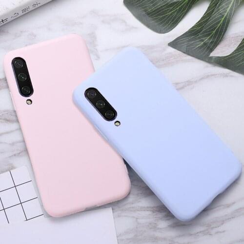 Candy Color For Xiaomi Mi A3 Case Shockproof Soft Silicone TPU Cover For Xiaomi Mi A3 Phone Cases Xiaomi Mi A3 mia3 Lite Fundas