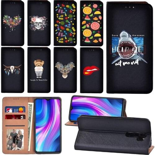 Color Series Anti-fall Durable Flip Case for Redmi Note 8T/8 Pro/9/9S/9 PRO/9 PRO MAX/10X (4G) Luxury Phone Cover Case