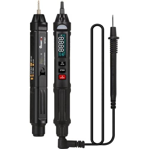 Digital Multimeter Pen Type Meter Color LCD Screen Display AC/DC Voltage Resistance Capacitance Diode Temperature Tester Tool