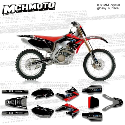MCHMFG Graphics Kit for Honda 02-03 04 CRF450R 2002 2003 2004 450R Motocross Decals