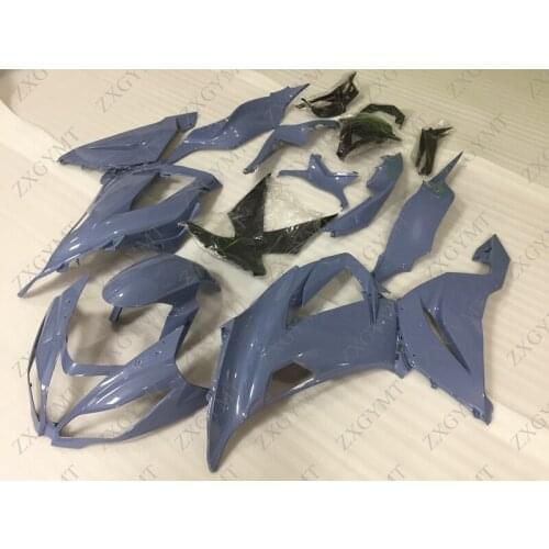 Fairings Ninja Zx-6r 2013 - 2016 Grey Full Body Kits for Kawasaki Zx6r 2013 Plastic Fairings Zx6r 2013