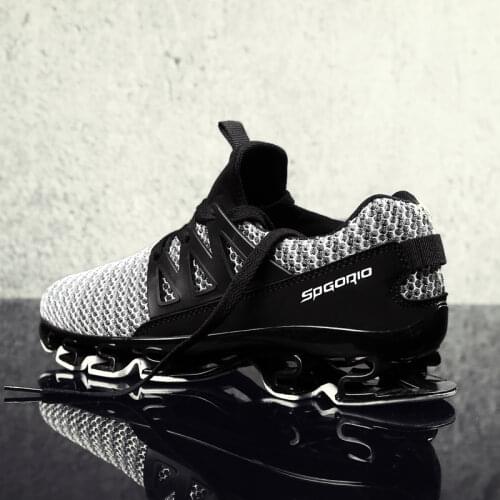 Mens Trainers Breathable Mesh Cross Trainning Trail Running Shoes Blade Sport Sneakers